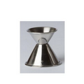 1/2 - 1 Oz. Stainless Steel Double Jigger